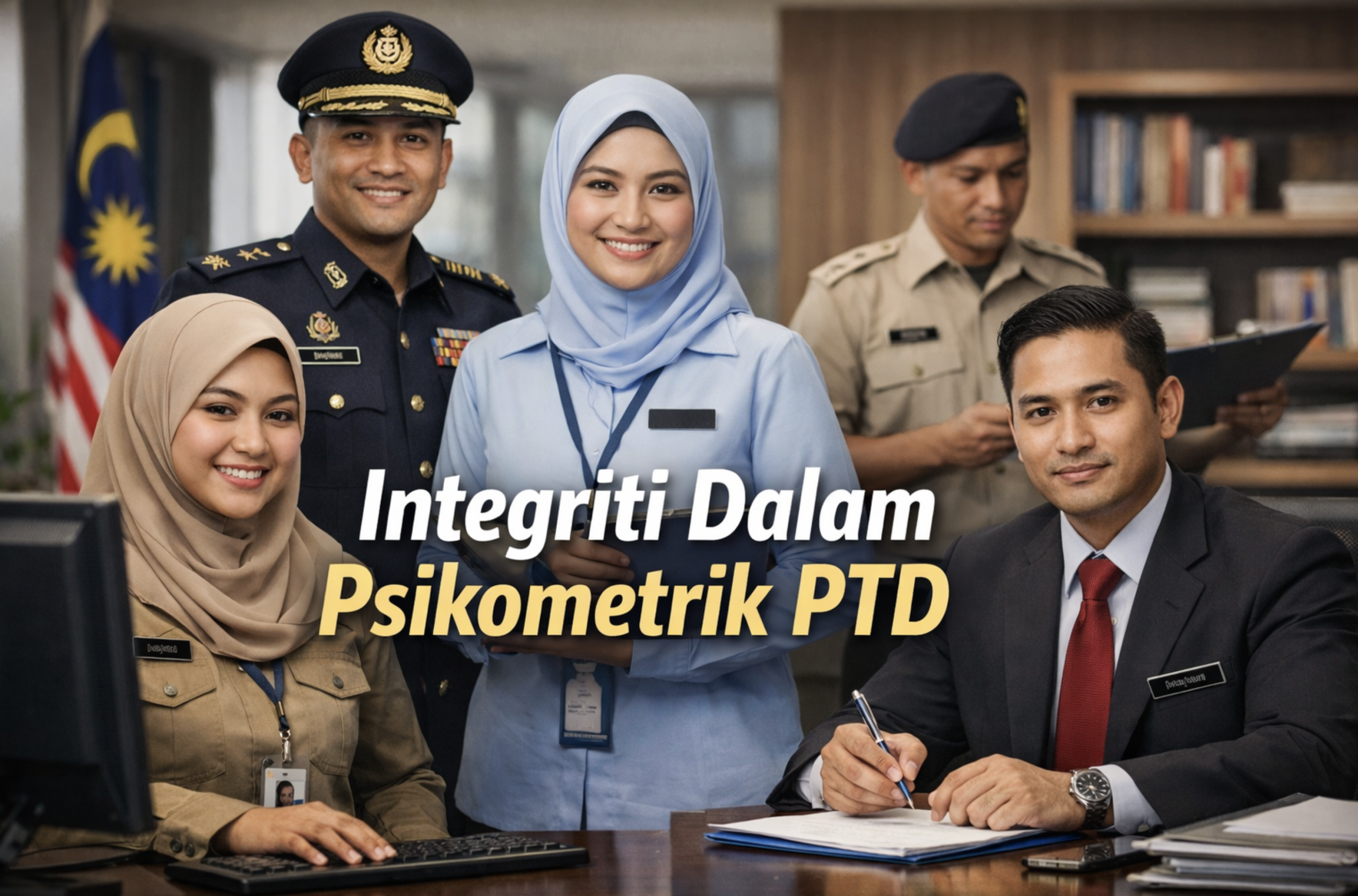 Integriti Dalam Psikometrik PTD: Cara Dinilai, Contoh Soalan & Strategi Jawapan