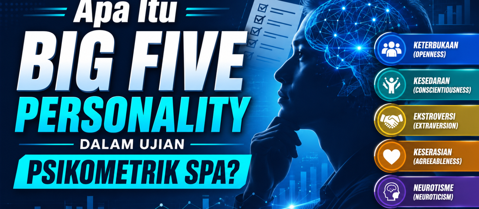 Apa Itu Big Five Personality Dalam Ujian Psikometrik SPA?