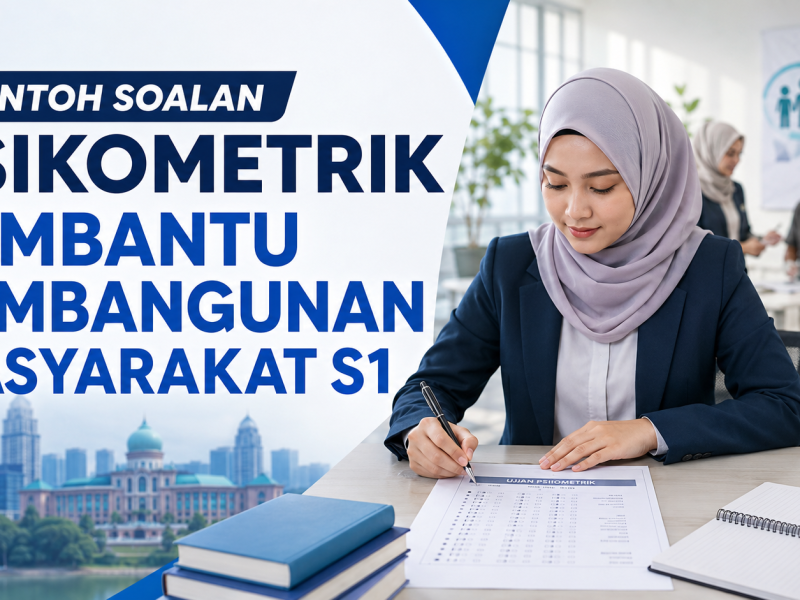 Contoh Soalan Psikometrik Pembantu Pembangunan Masyarakat S1