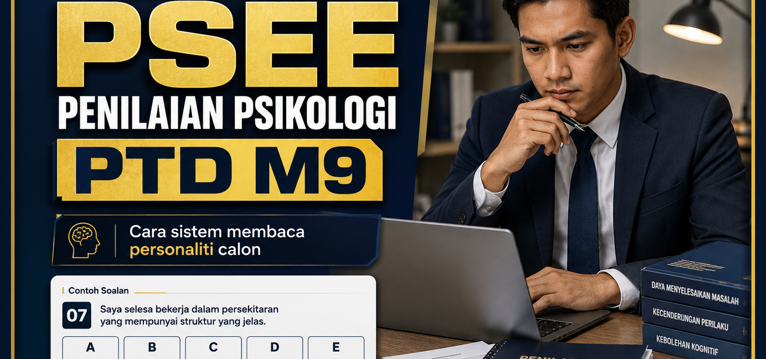 Contoh Soalan PSEE Penilaian Psikologi PTD M9: Ini Cara Sistem Membaca Personaliti Calon
