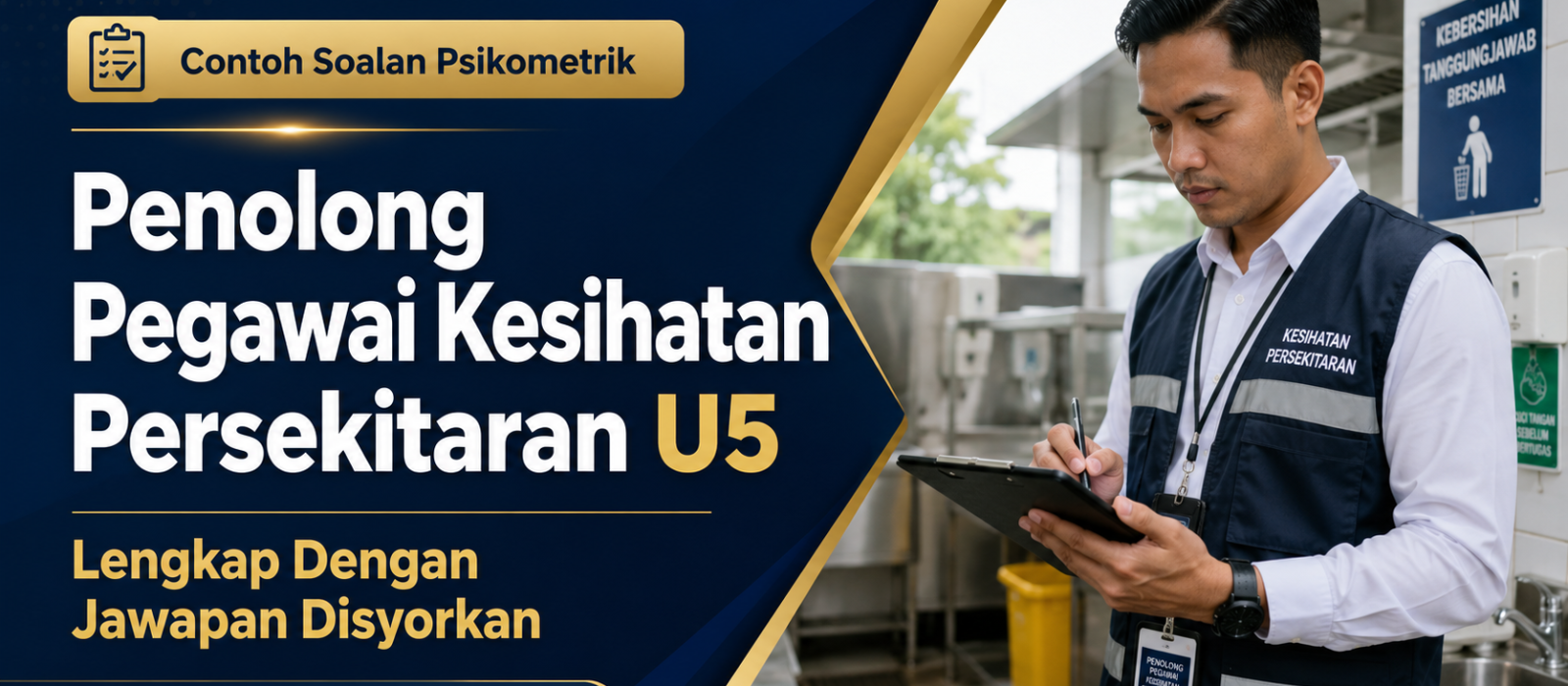 Contoh Soalan Psikometrik Penolong Pegawai Kesihatan Persekitaran U5 Lengkap Dengan Jawapan Disyorkan