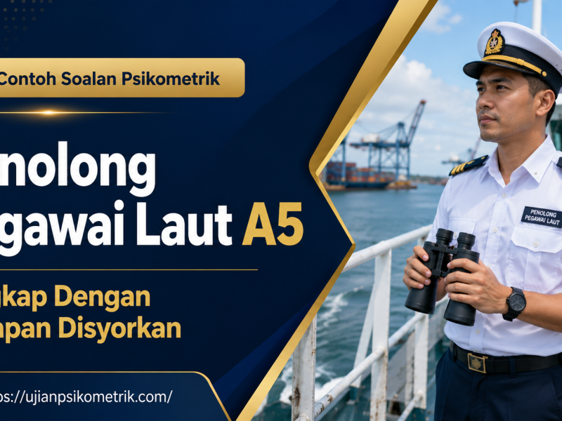 Contoh Soalan Psikometrik Penolong Pegawai Laut A5 Lengkap Dengan Jawapan Disyorkan