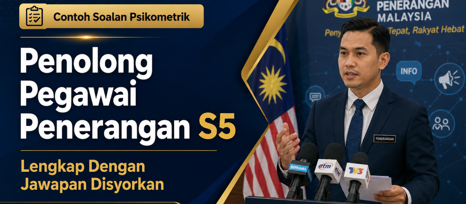 Contoh Soalan Psikometrik Penolong Pegawai Penerangan S5 Lengkap Dengan Jawapan Disyorkan