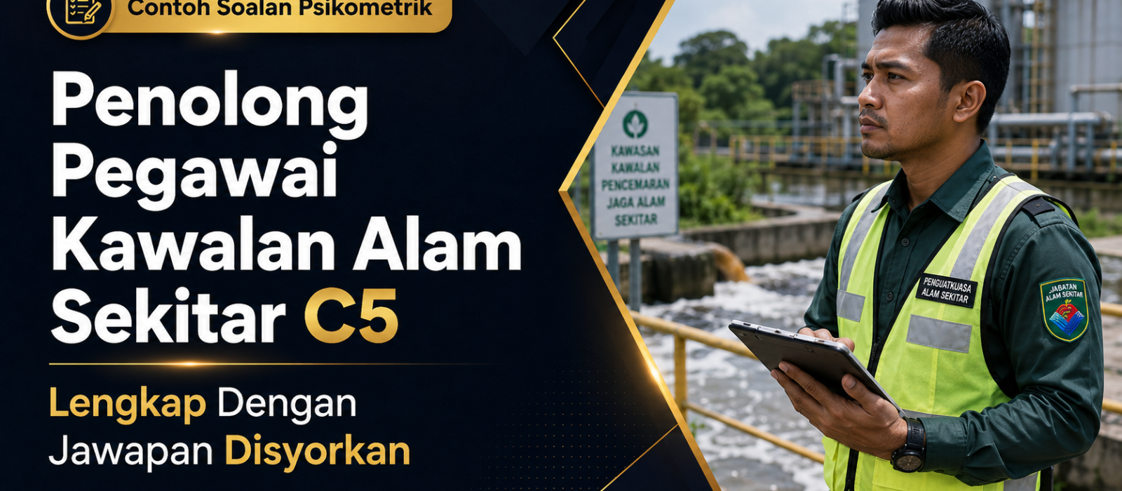 Contoh Soalan Psikometrik Penolong Pegawai Kawalan Alam Sekitar C5 Lengkap Dengan Jawapan Disyorkan