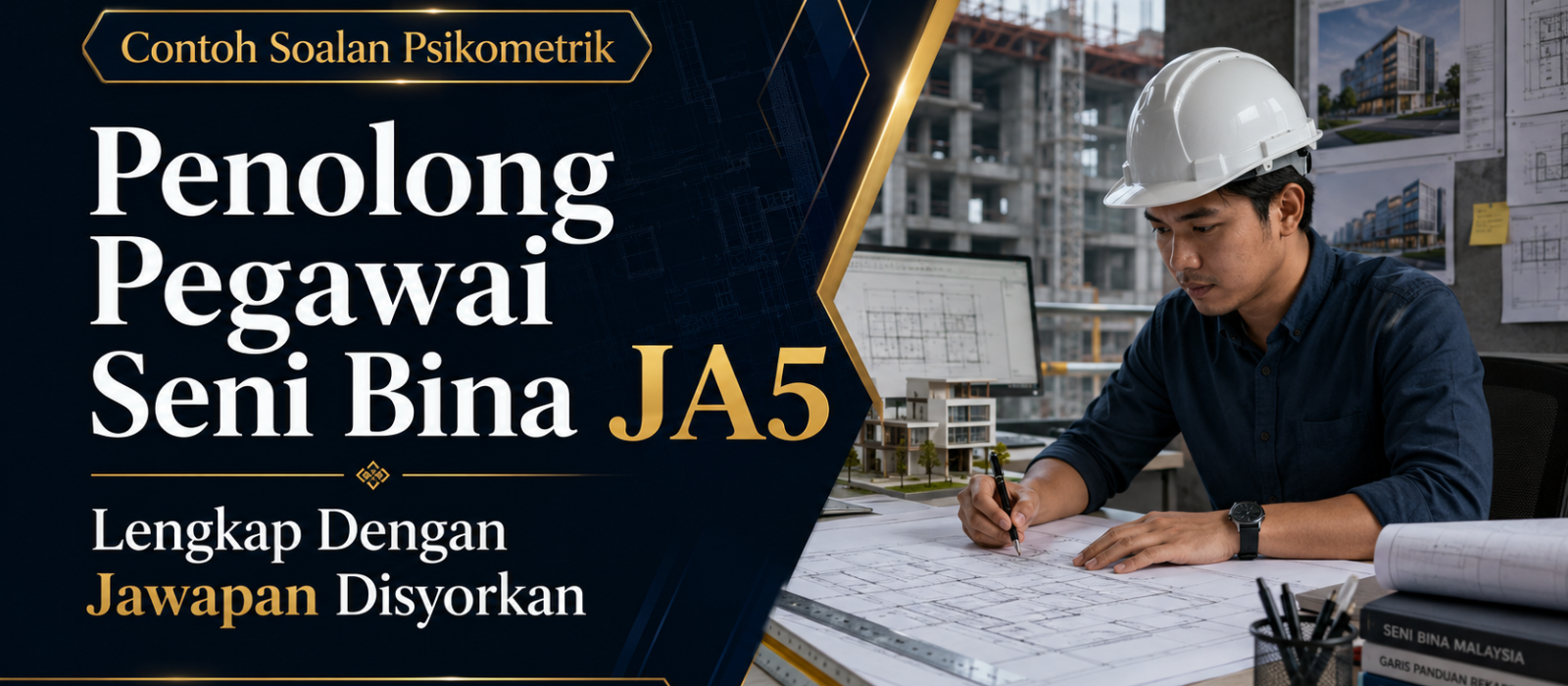 Contoh Soalan Psikometrik Penolong Pegawai Seni Bina JA5 Lengkap Dengan Jawapan Disyorkan