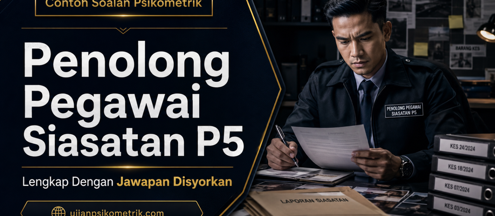 Contoh Soalan Psikometrik Penolong Pegawai Siasatan P5 Lengkap Dengan Jawapan Disyorkan