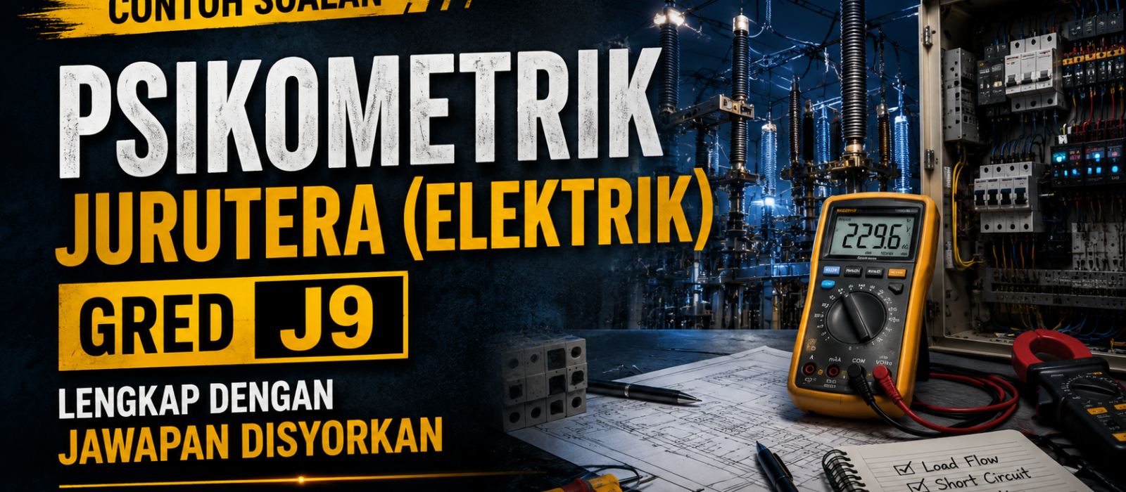 Contoh Soalan Psikometrik Jurutera Gred J9 (ELEKTRIK) Lengkap Dengan Jawapan Disyorkan