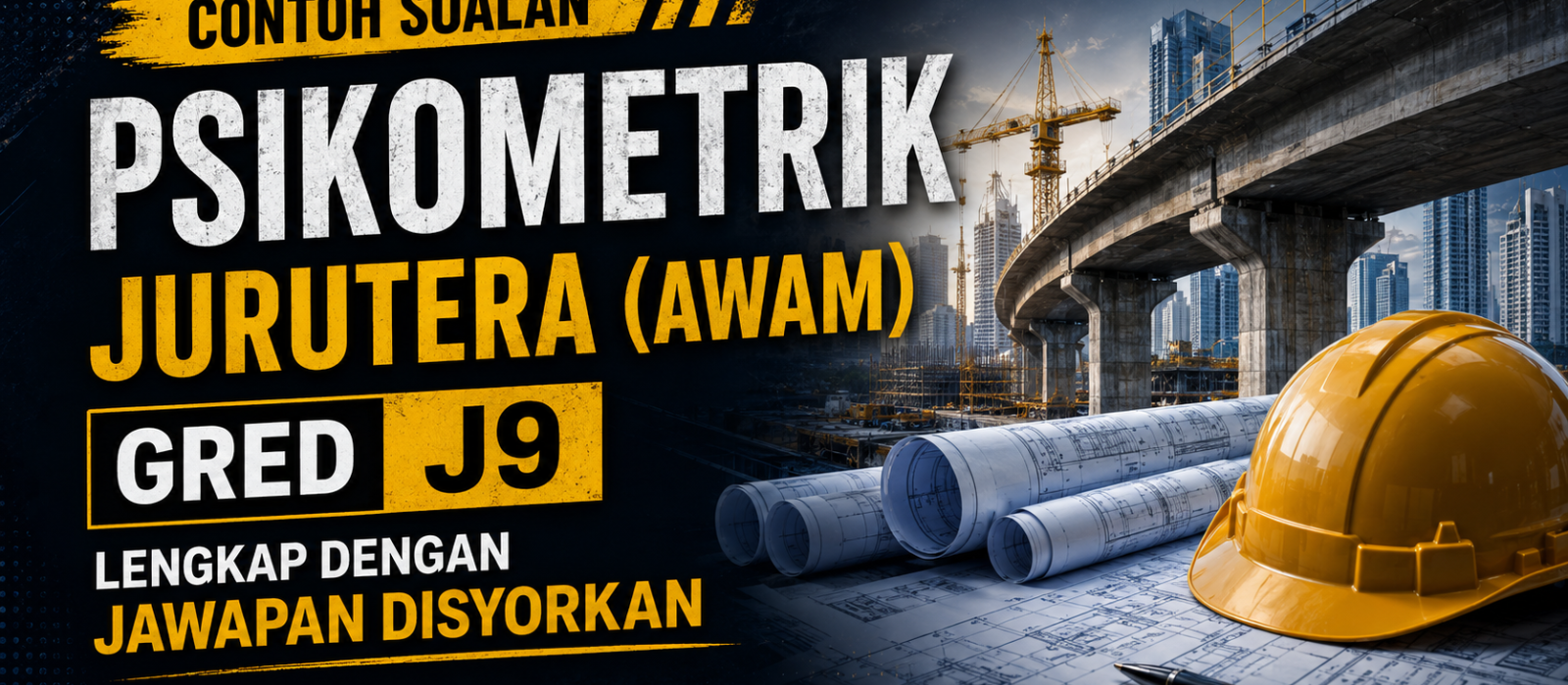 Contoh Soalan Psikometrik Jurutera Gred J9 (AWAM) Lengkap Dengan Jawapan Disyorkan