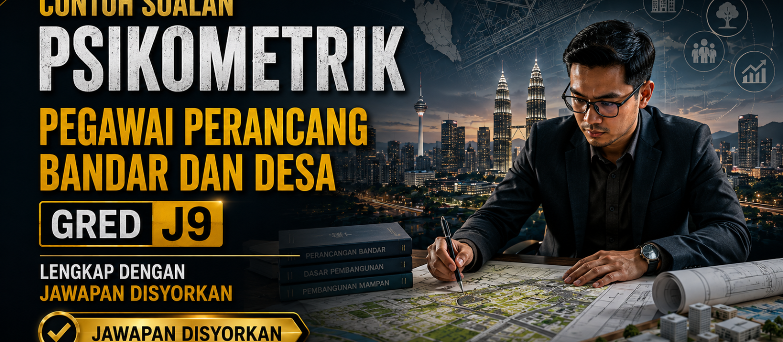 Contoh Soalan Psikometrik Pegawai Perancang Bandar Dan Desa Gred J9 Lengkap Dengan Jawapan Disyorkan