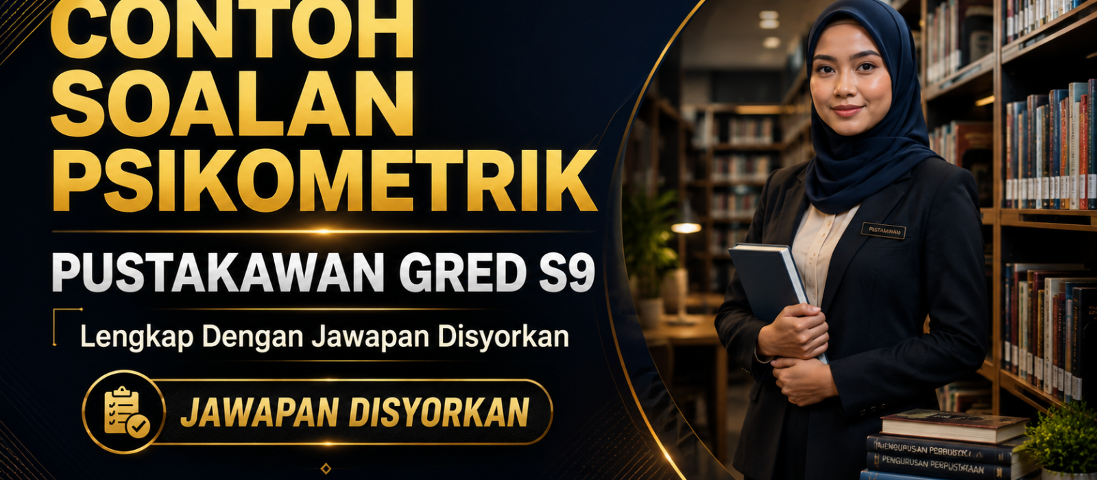 Contoh Soalan Psikometrik Pustakawan Gred S9 Lengkap Dengan Jawapan Disyorkan