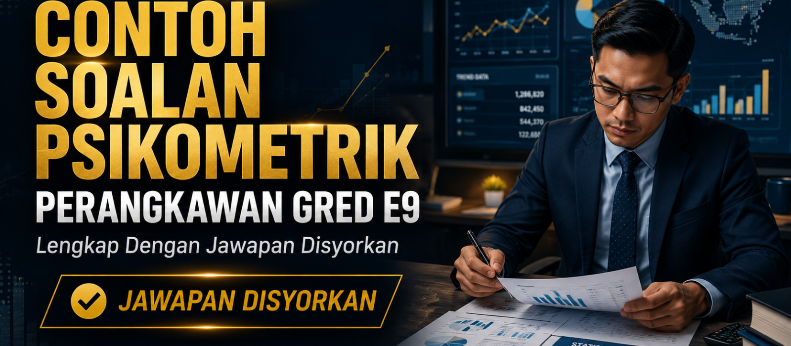 Contoh Soalan Psikometrik Perangkawan Gred E9 Lengkap Dengan Jawapan Disyorkan