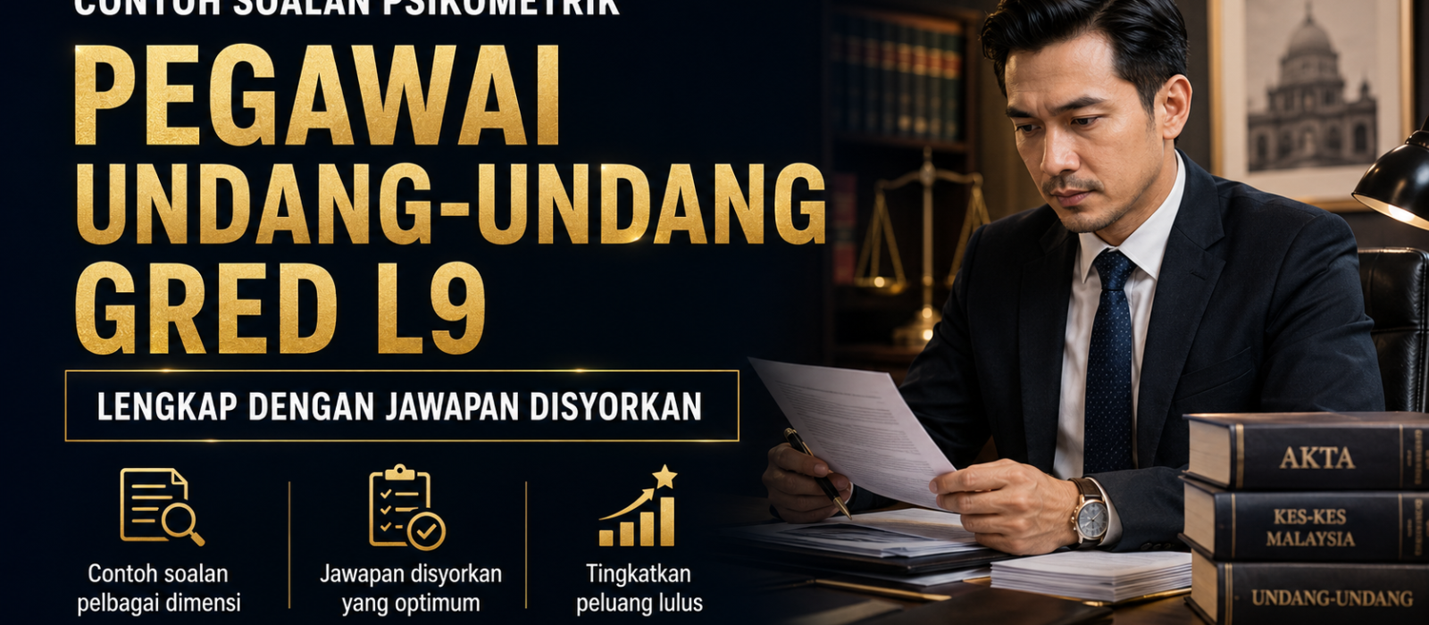 Contoh Soalan Psikometrik Pegawai Undang-Undang Gred L9 Lengkap Dengan Jawapan Disyorkan