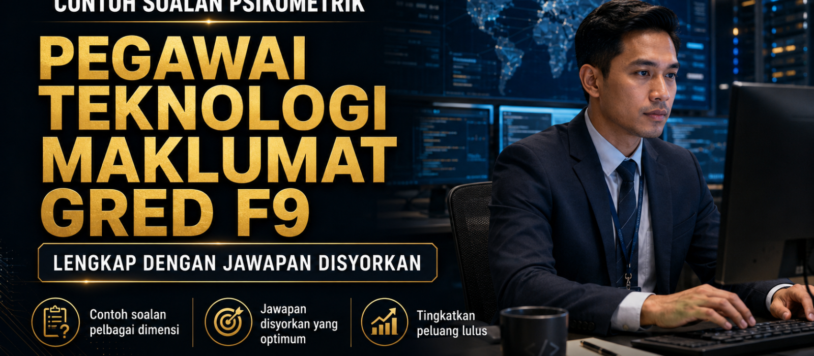 Contoh Soalan Psikometrik Pegawai Teknologi Maklumat Gred F9 Lengkap Dengan Jawapan Disyorkan