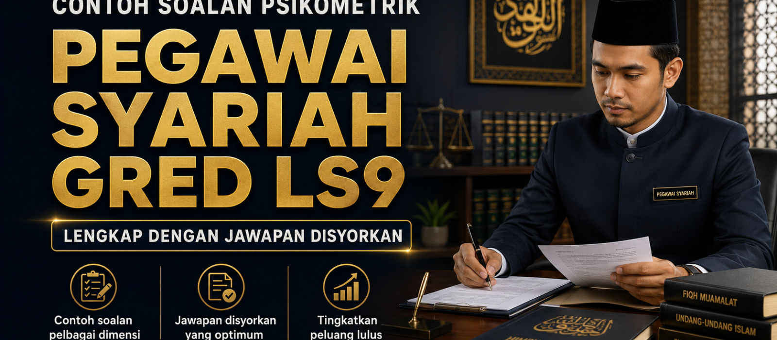 Contoh Soalan Psikometrik Pegawai Syariah Gred LS9 Lengkap Dengan Jawapan Disyorkan