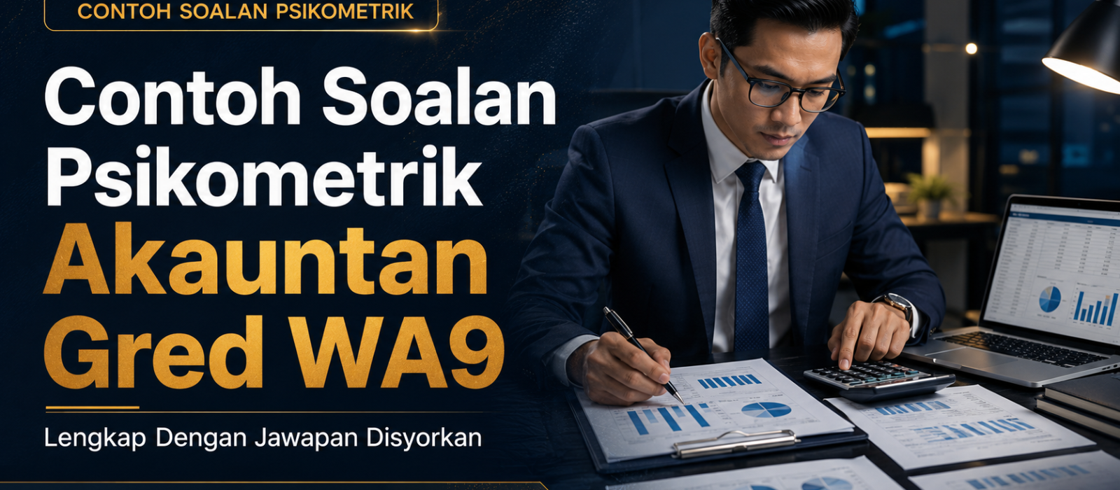 Contoh Soalan Psikometrik Akauntan Gred WA9 Lengkap Dengan Jawapan Disyorkan