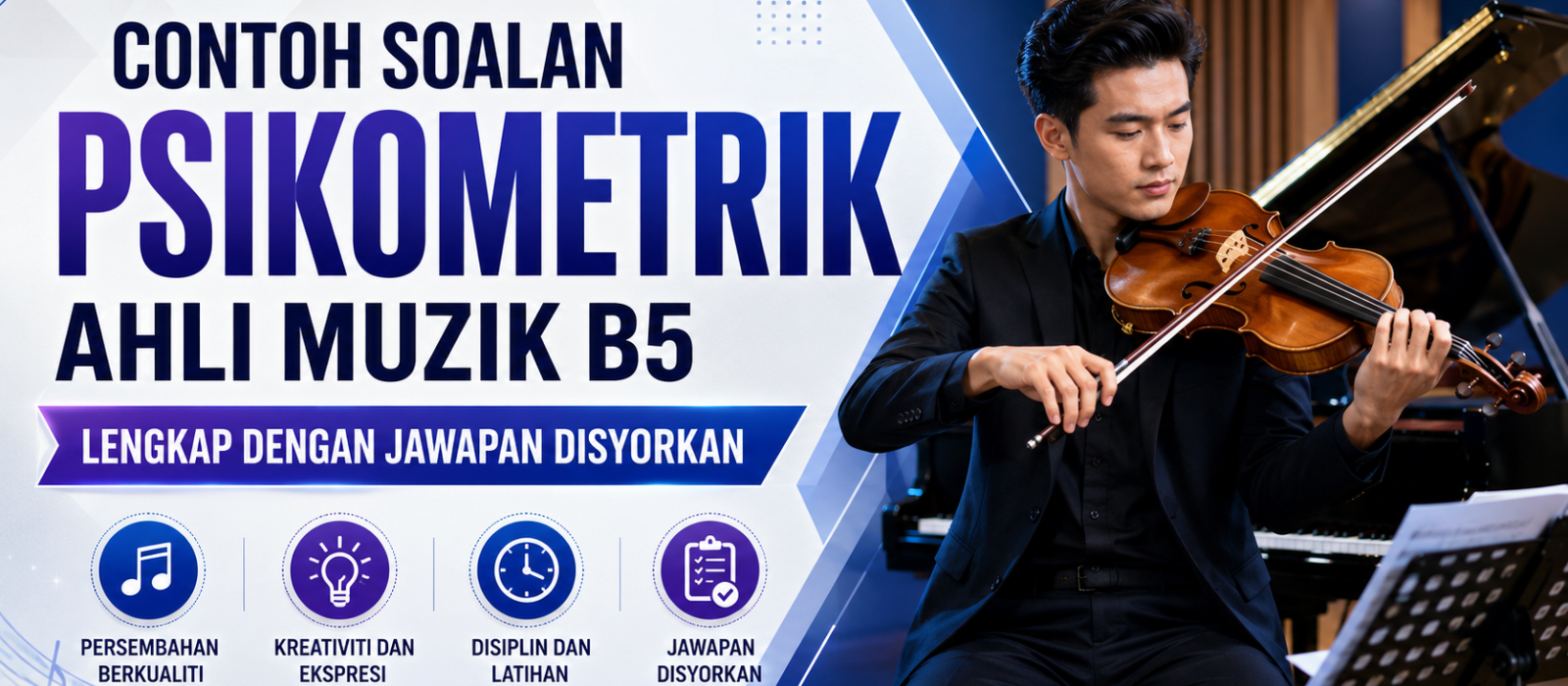 Contoh Soalan Psikometrik Ahli Muzik B5 Lengkap Dengan Jawapan Disyorkan