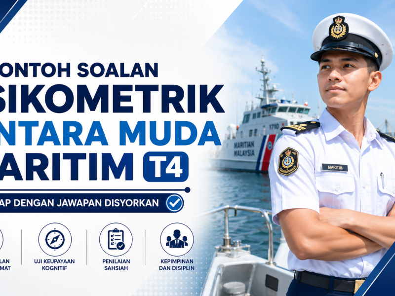 Contoh Soalan Psikometrik Bintara Muda Maritim T4 Lengkap Dengan Jawapan Disyorkan