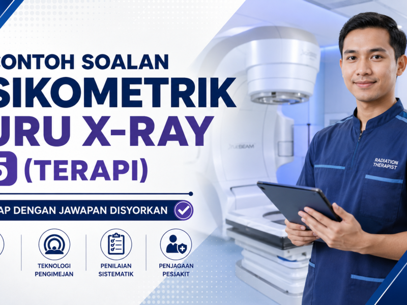 Contoh Soalan Psikometrik Juru X-Ray U5 (Terapi) Lengkap Dengan Jawapan Disyorkan