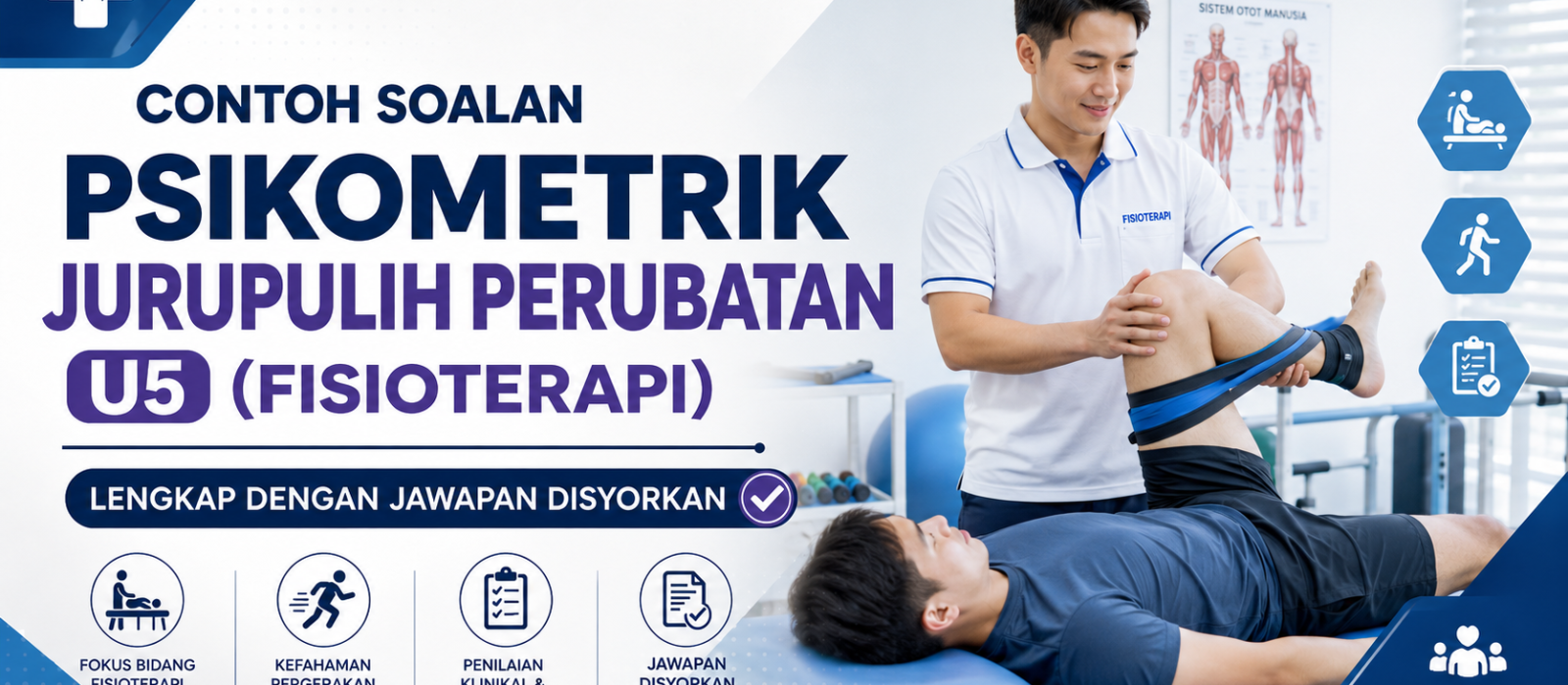 Contoh Soalan Psikometrik Jurupulih Perubatan U5 (Fisioterapi) Lengkap Dengan Jawapan Disyorkan
