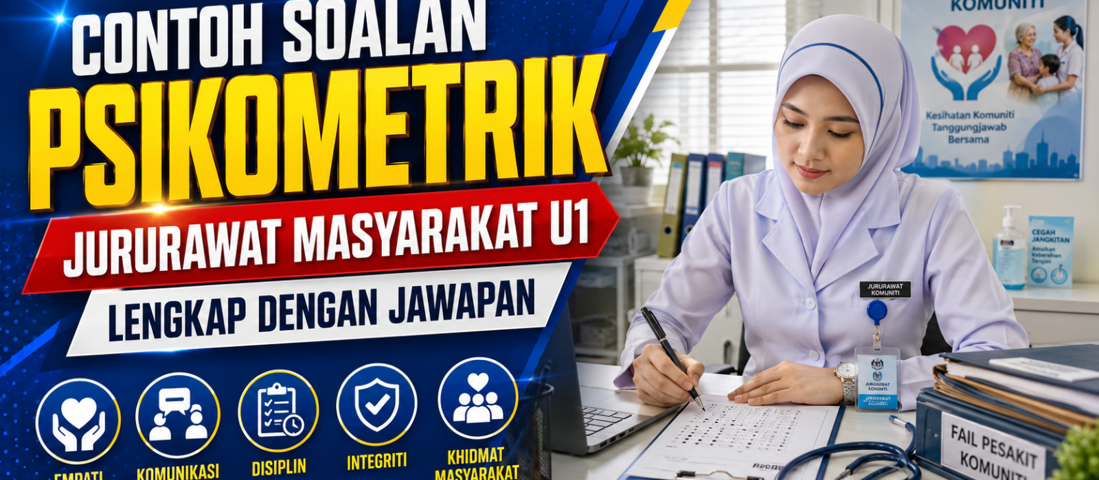 Contoh Soalan Psikometrik Jururawat Masyarakat U1 Lengkap Dengan Jawapan Ideal