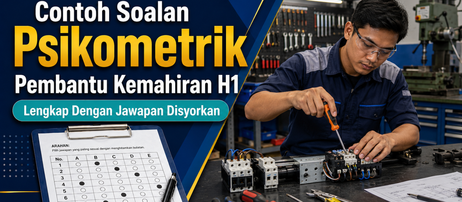 Contoh Soalan Psikometrik Pembantu Kemahiran H1 Lengkap Dengan Jawapan Disyorkan