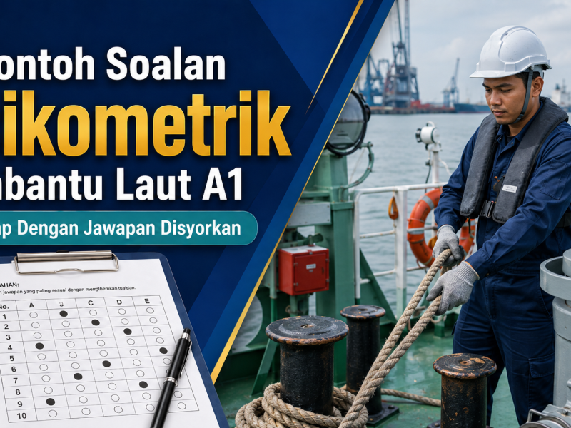 Contoh Soalan Psikometrik Pembantu Laut A1 Lengkap Dengan Jawapan Disyorkan