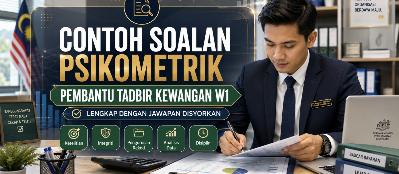 Contoh Soalan Psikometrik Pembantu Tadbir Kewangan W1 Lengkap Dengan Jawapan Disyorkan