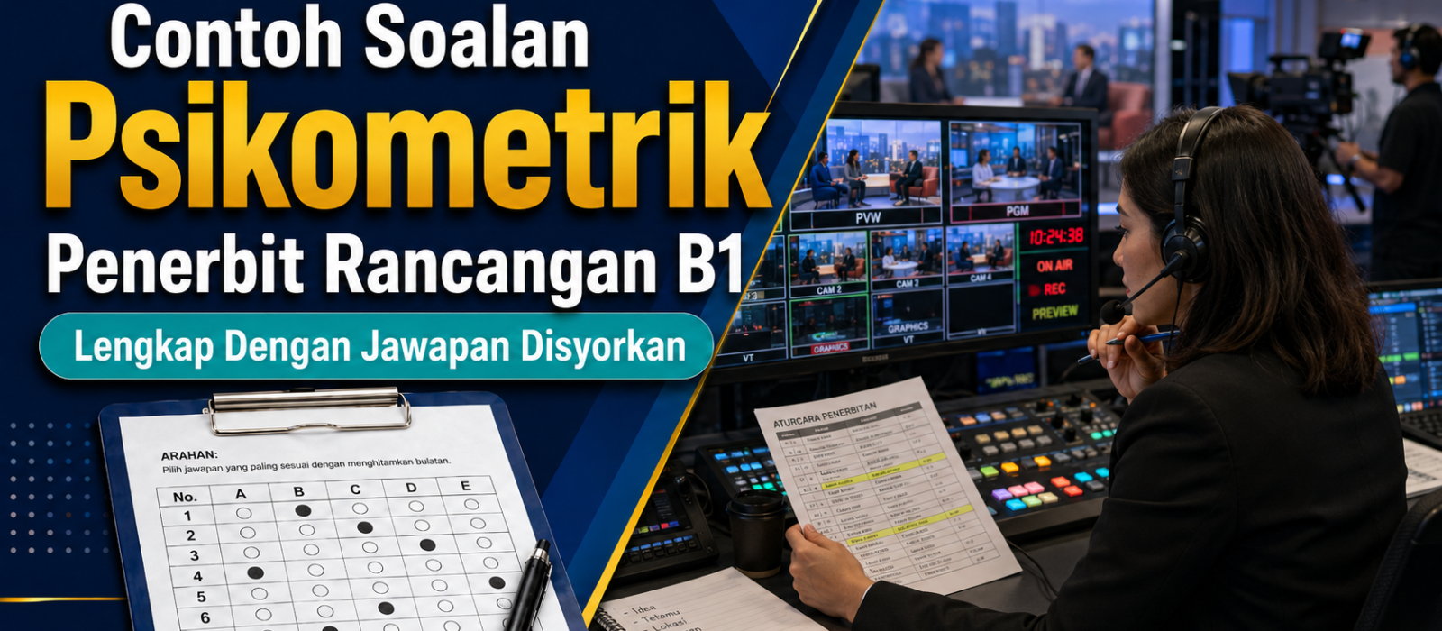 Contoh Soalan Psikometrik Penerbit Rancangan B1 Lengkap Dengan Jawapan Disyorkan
