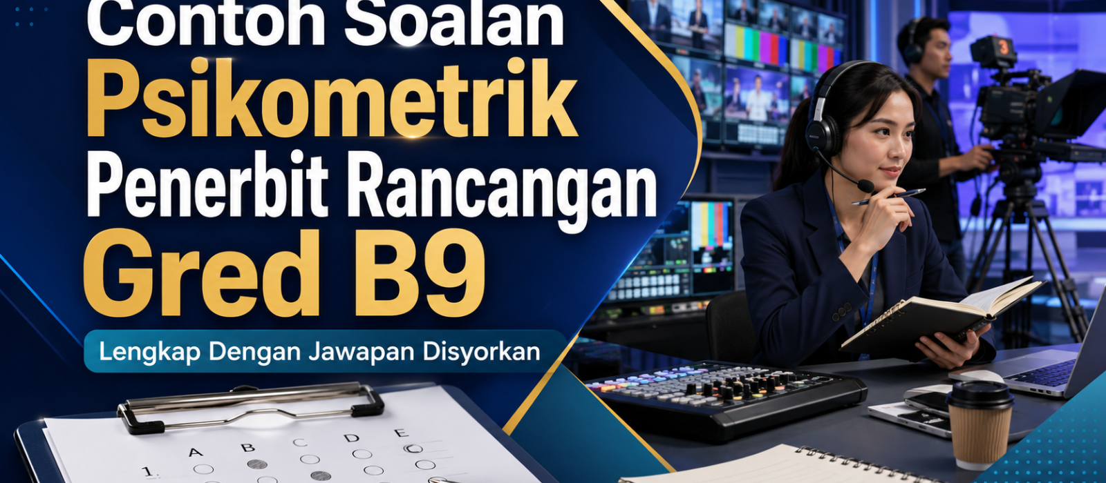 Contoh Soalan Psikometrik Penerbit Rancangan Gred B9 Lengkap Dengan Jawapan Disyorkan