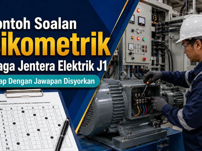 Contoh Soalan Psikometrik Penjaga Jentera Elektrik J1 Lengkap Dengan Jawapan Disyorkan