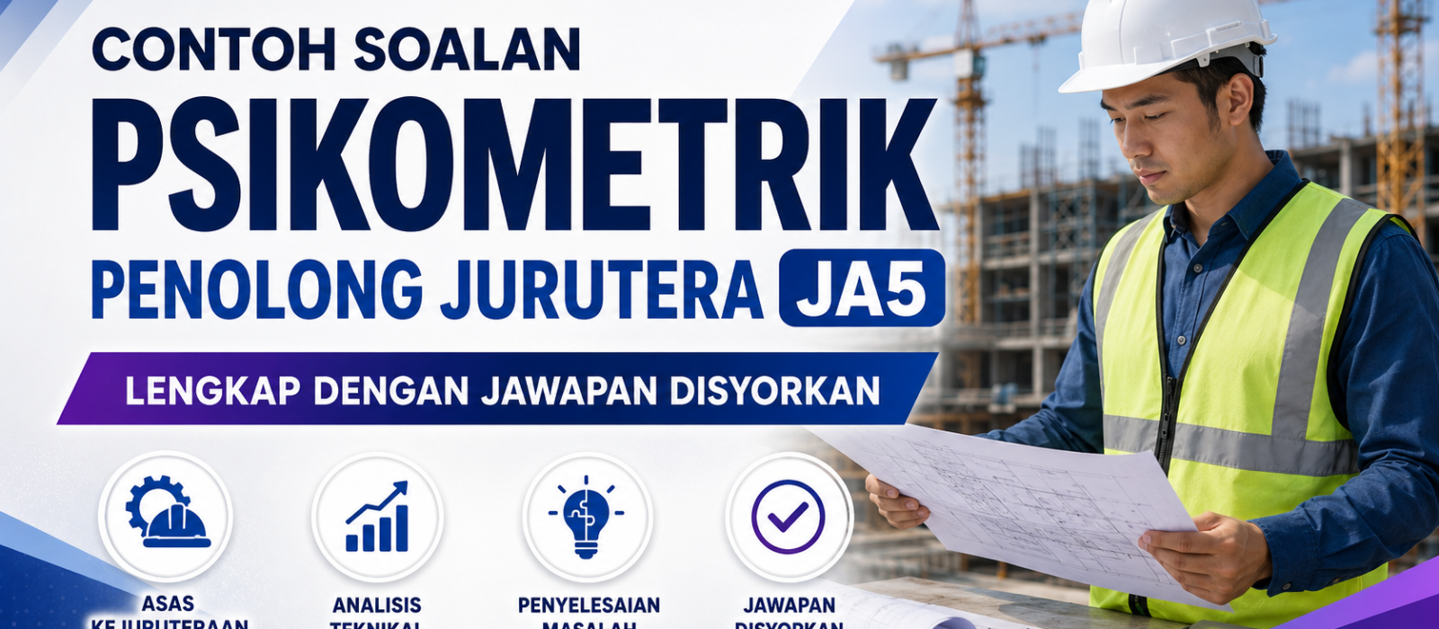 Contoh Soalan Psikometrik Penolong Jurutera JA5 Lengkap Dengan Jawapan Disyorkan