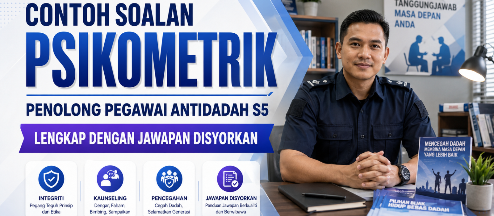 Contoh Soalan Psikometrik Penolong Pegawai Antidadah S5 Lengkap Dengan Jawapan Disyorkan