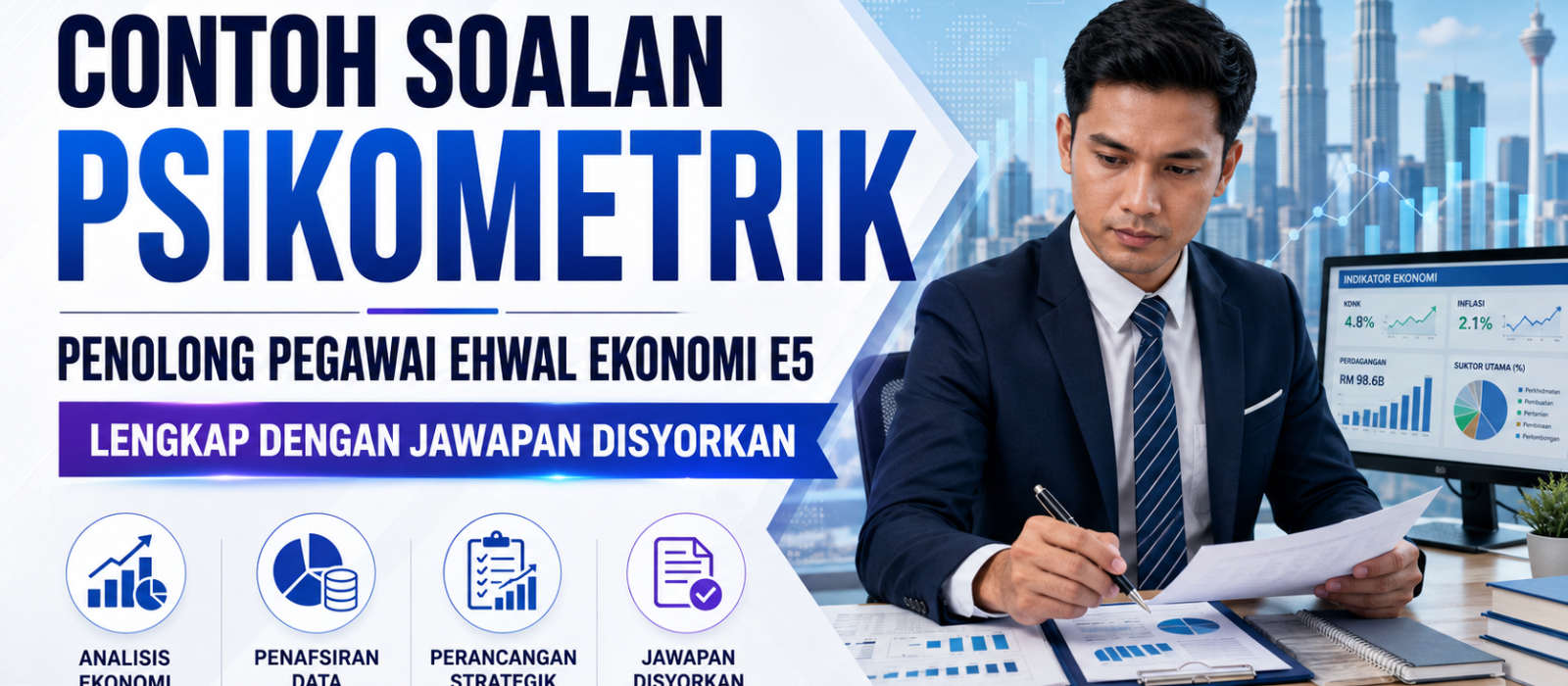 Contoh Soalan Psikometrik Penolong Pegawai Ehwal Ekonomi E5 Lengkap Dengan Jawapan Disyorkan