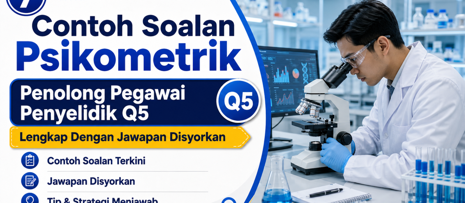 Contoh Soalan Psikometrik Penolong Pegawai Penyelidik Q5 Lengkap Dengan Jawapan Disyorkan