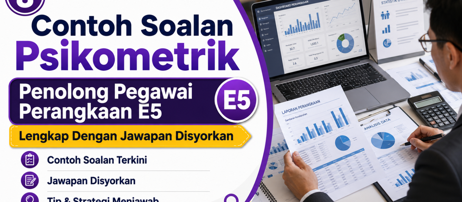 Contoh Soalan Psikometrik Penolong Pegawai Perangkaan E5 Lengkap Dengan Jawapan Disyorkan