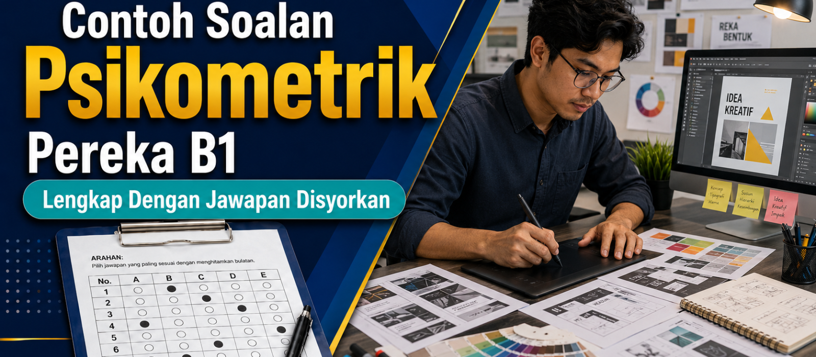 Contoh Soalan Psikometrik Pereka B1 Lengkap Dengan Jawapan Disyorkan